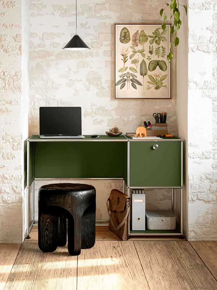 Desk Setup Pc - Modern Modular Metal Desk with Storage