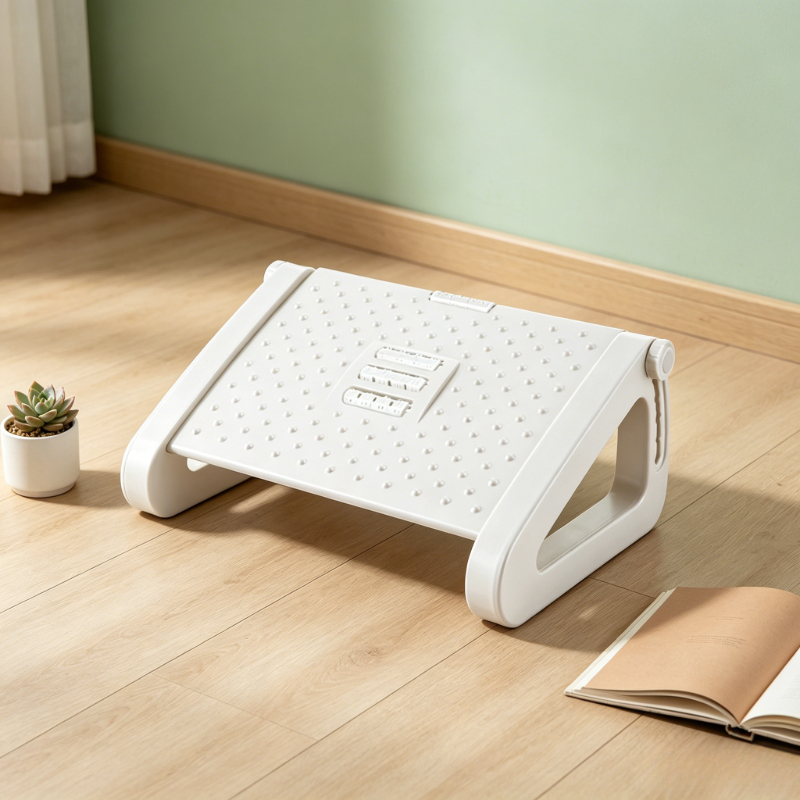 Desk Setup Ergonomic - Adjustable Height Foot Rest Stool, 3