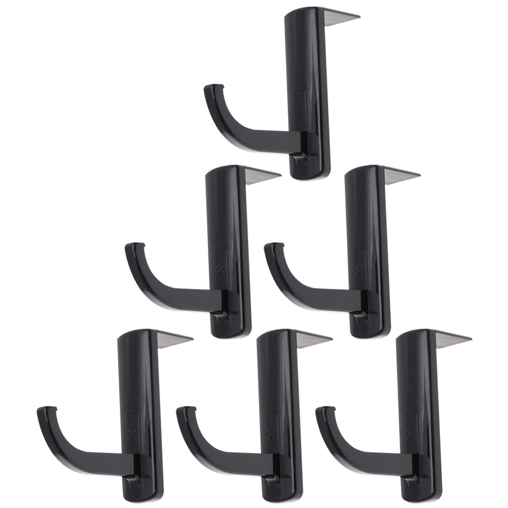 Desk Setup In Office - 6Pcs Headphone Holder Stand Headset Hanger