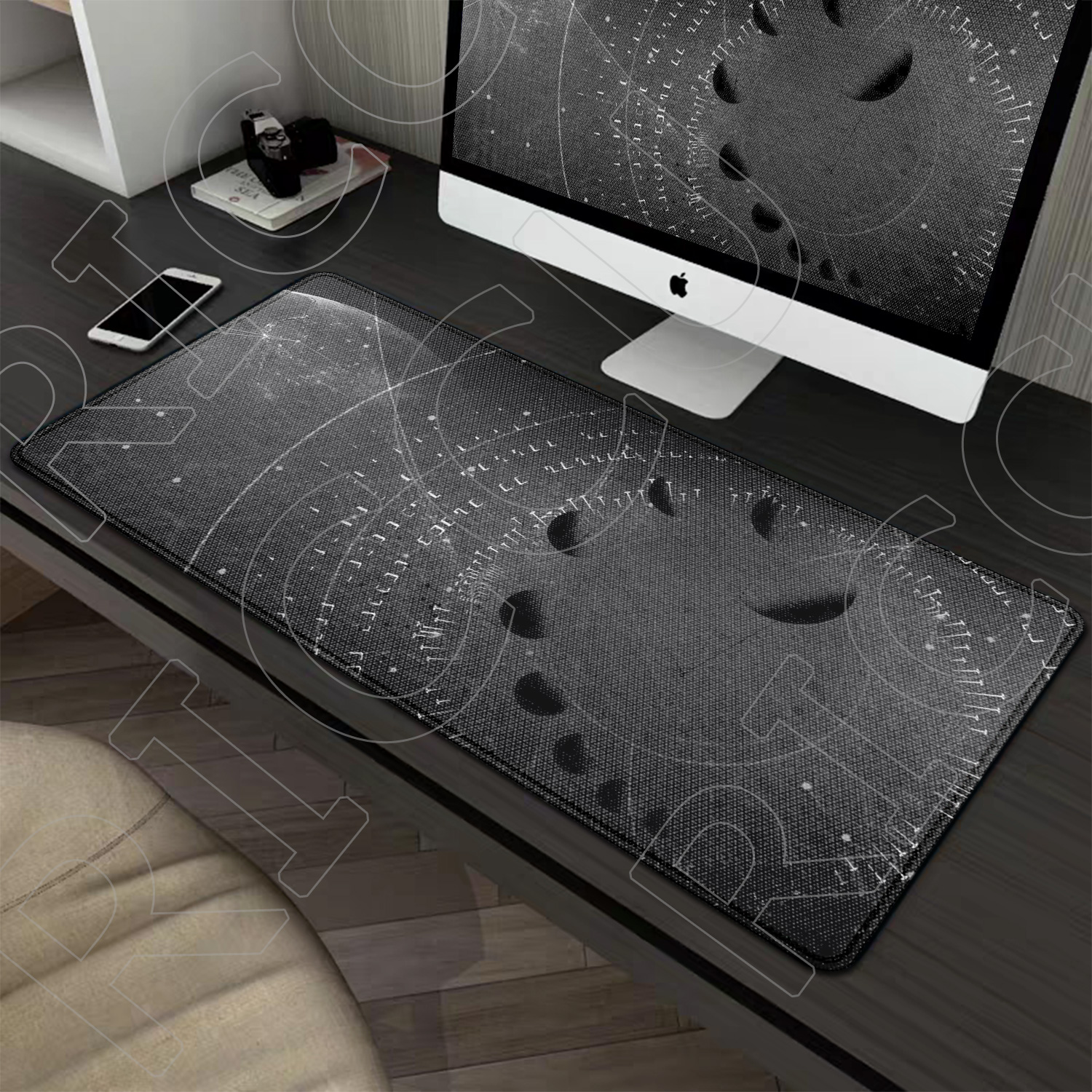 Desk Setup Diy - Lunar phase DIY Magic 400x900mm Mouse