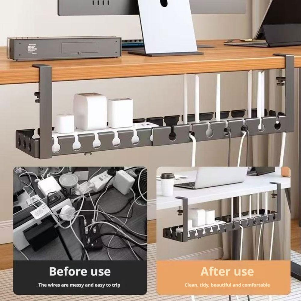 Extendable Under Desk Cable Ma - огляд і ціна Desk Setup Shelf