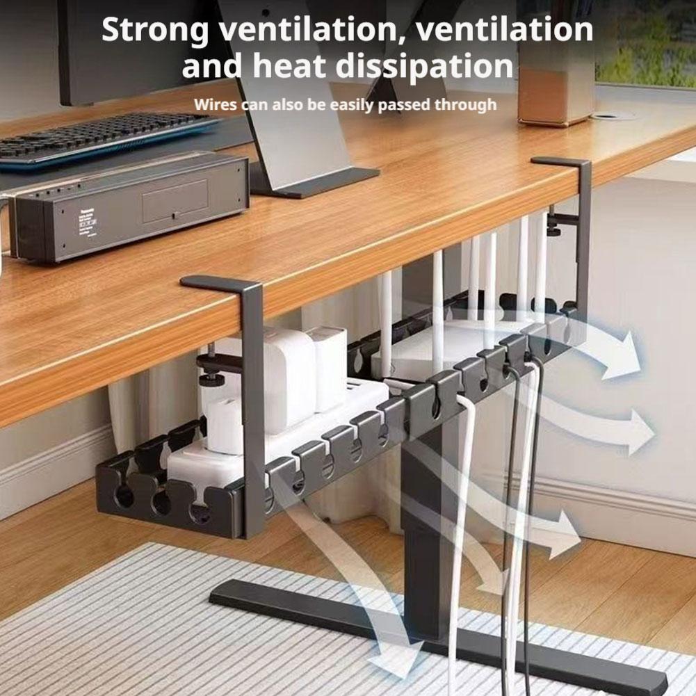 Extendable Under Desk Cable Ma - огляд і ціна Desk Setup Shelf