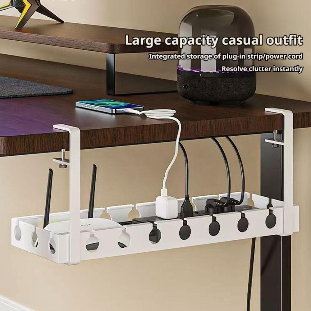Extendable Under Desk Cable Ma - огляд і ціна Desk Setup Shelf