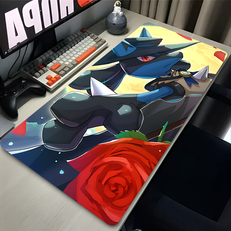 Mouse Pad Cool Anime P-pokemon - огляд і ціна Desk Setup Ergonomic