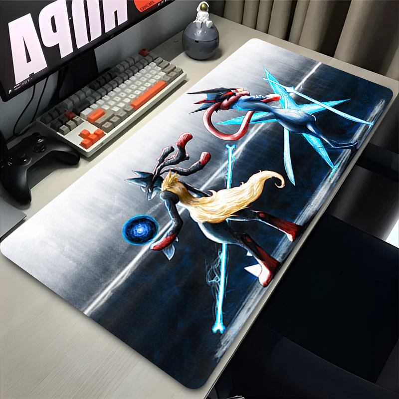Mouse Pad Cool Anime P-pokemon - огляд і ціна Desk Setup Ergonomic