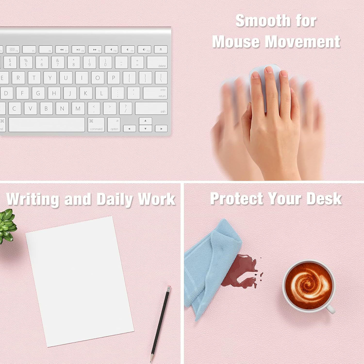 1 Pcs Large Size 60*30mm Offic - огляд і ціна Desk Setup Ergonomic