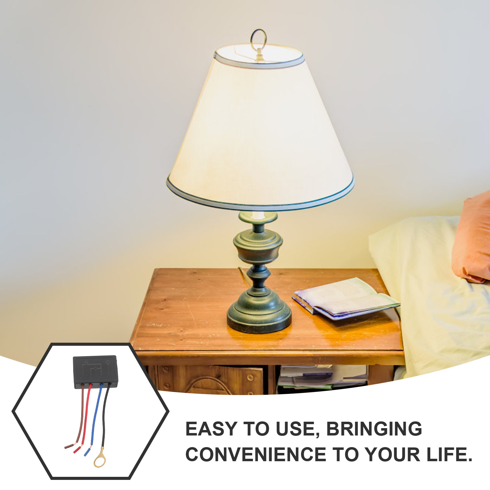 2Pcs Desk Lamp Touch Adapter A - огляд і ціна Desk Setup Build