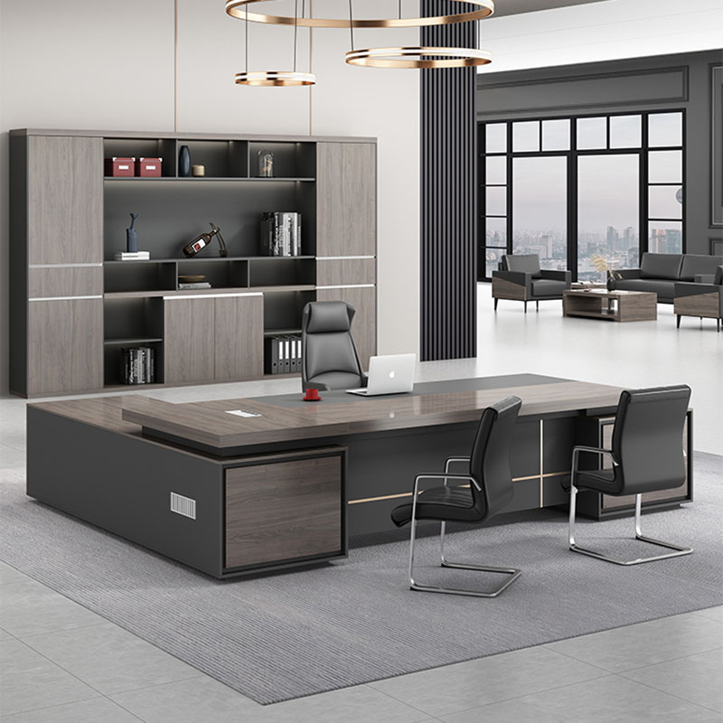 Desk Luxury Storage L Shaped E - огляд і ціна Desk Setup In Office