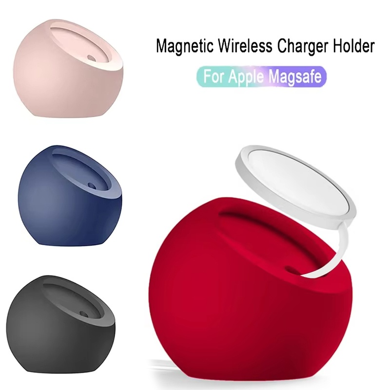 Silicone Wireless Charger Magn - огляд і ціна Desk Setup Apple