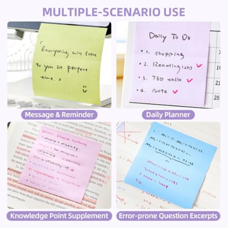 Pop-Up Sticky Notes Set for Or - огляд і ціна Desk Setup In Office