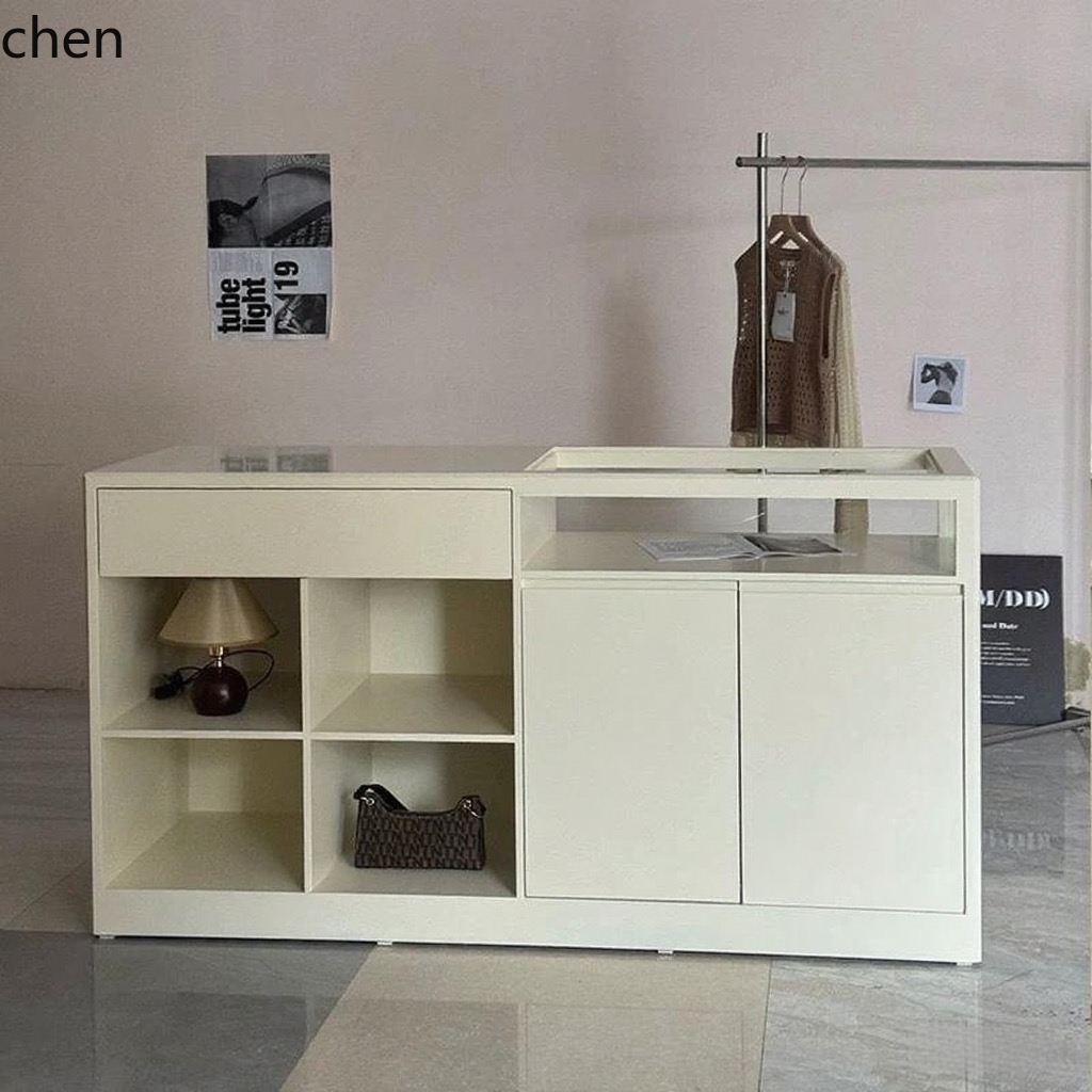 CZ Clothing Store Island Table - огляд і ціна Desk Setup In Office