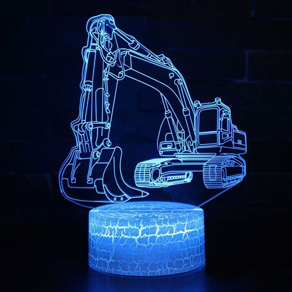 Construction Theme Excavator D - огляд і ціна Desk Setup Diy