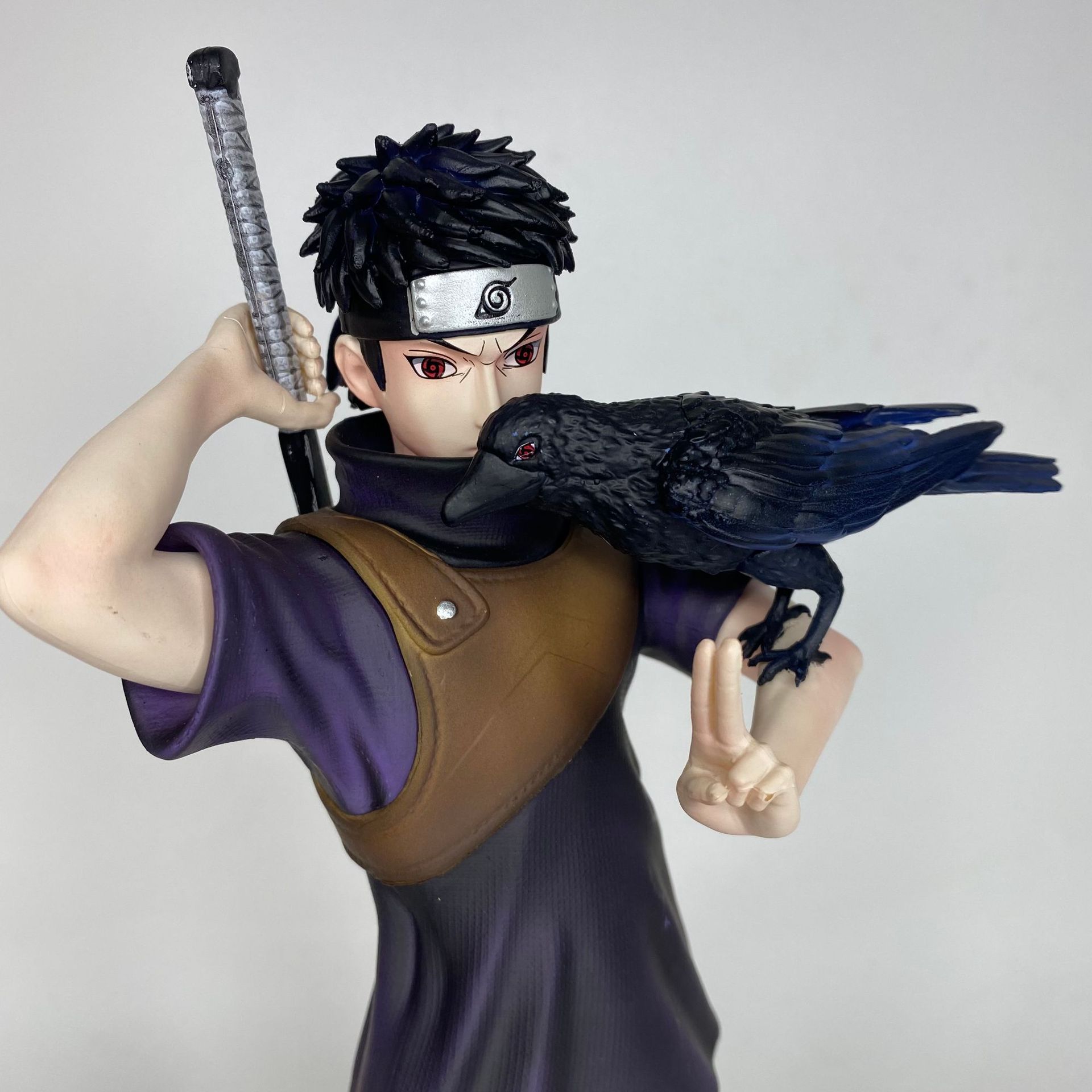 Uchiha Shisui Action Figure Cr - огляд і ціна Desk Setup Tv