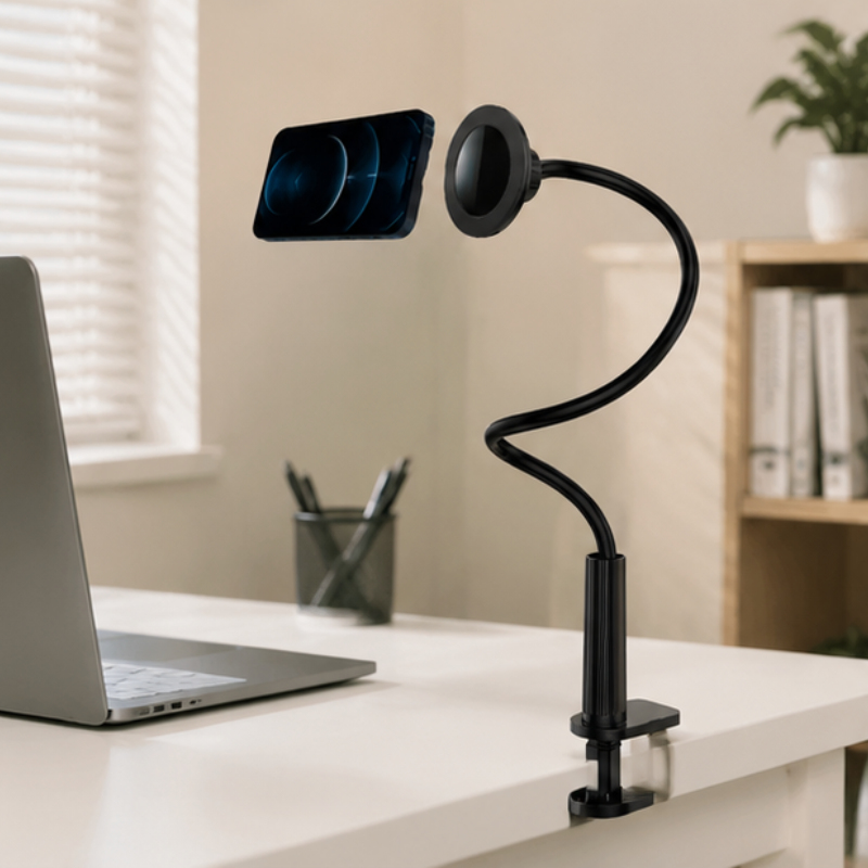 Magnetic Lazy Phone Holder 360 - огляд і ціна Desk Setup Apple