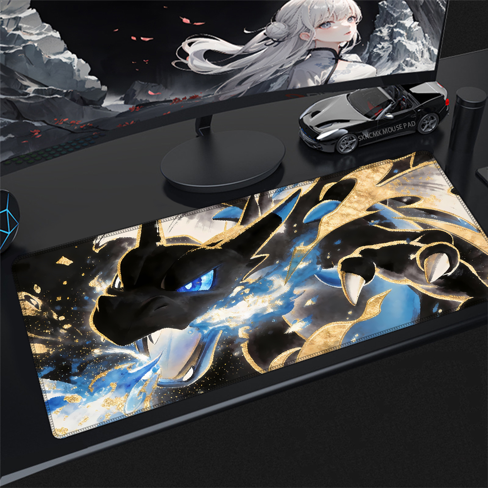 Gaming Mouse Pad Charizard XXL - огляд і ціна Desk Setup Ergonomic