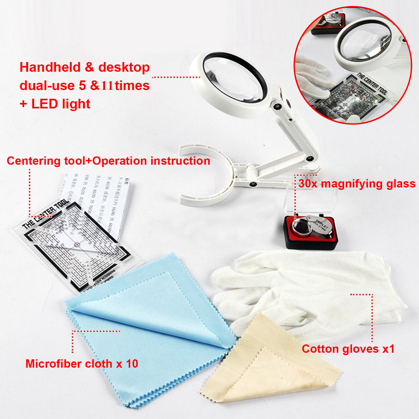 Collection Cards Grading Kit C - огляд і ціна Desk Setup Trading