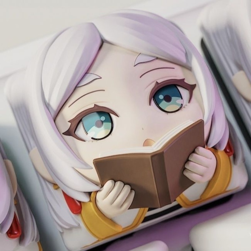 Frieren Anime 3D Printed Resin - огляд і ціна Desk Setup Tv