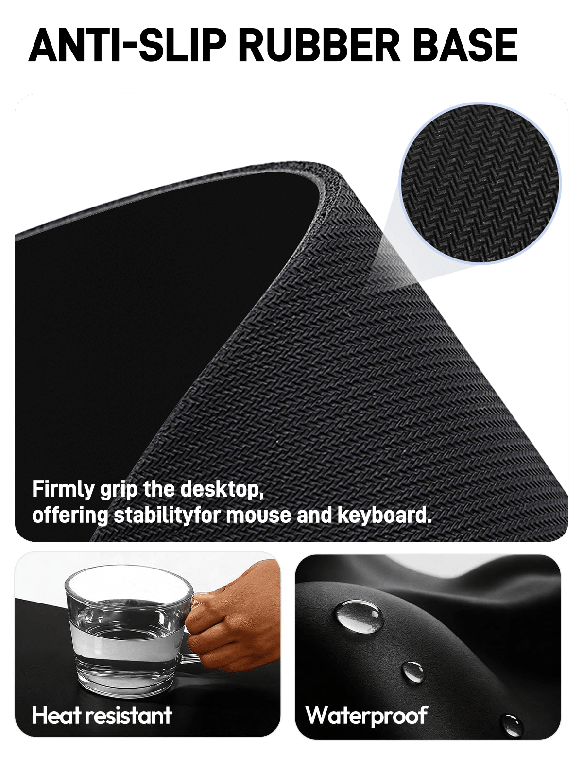 Large Black & Beige Checkerboa - огляд і ціна Desk Setup Beige
