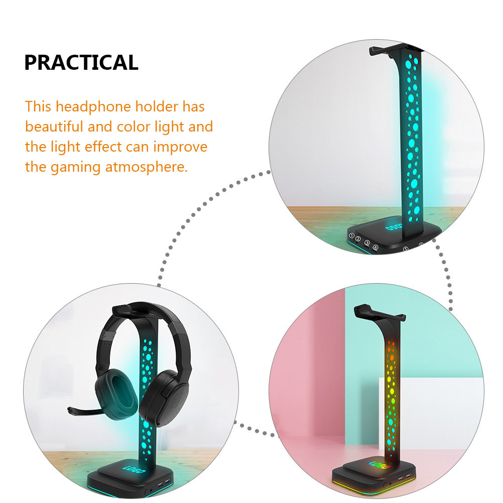 Earphone Stand Headset Stand R - огляд і ціна Desk Setup Headphones