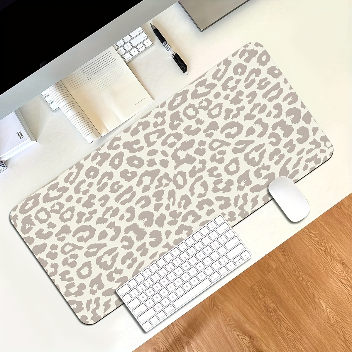 XL/XXL Computer Keyboard and M - огляд і ціна Desk Setup Beige