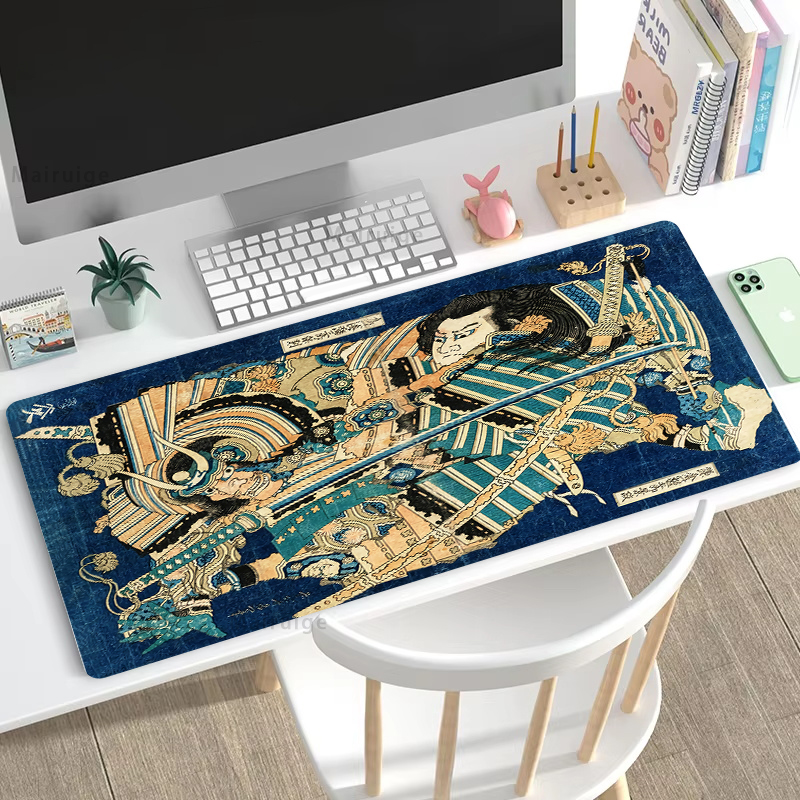 Large Mouse Pad Japanese Stree - огляд і ціна Desk Setup Diy