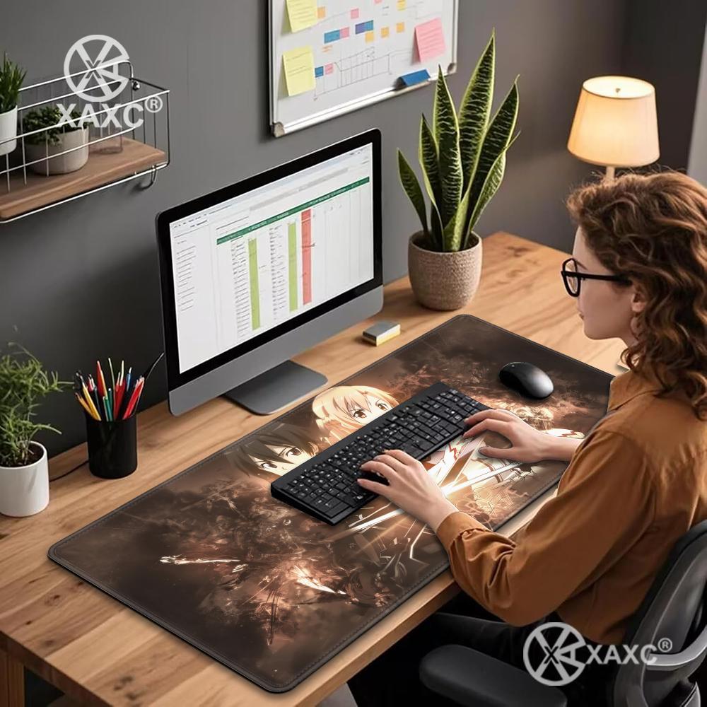 Computer Mouse Pad Gaming Swor - огляд і ціна Desk Setup Online