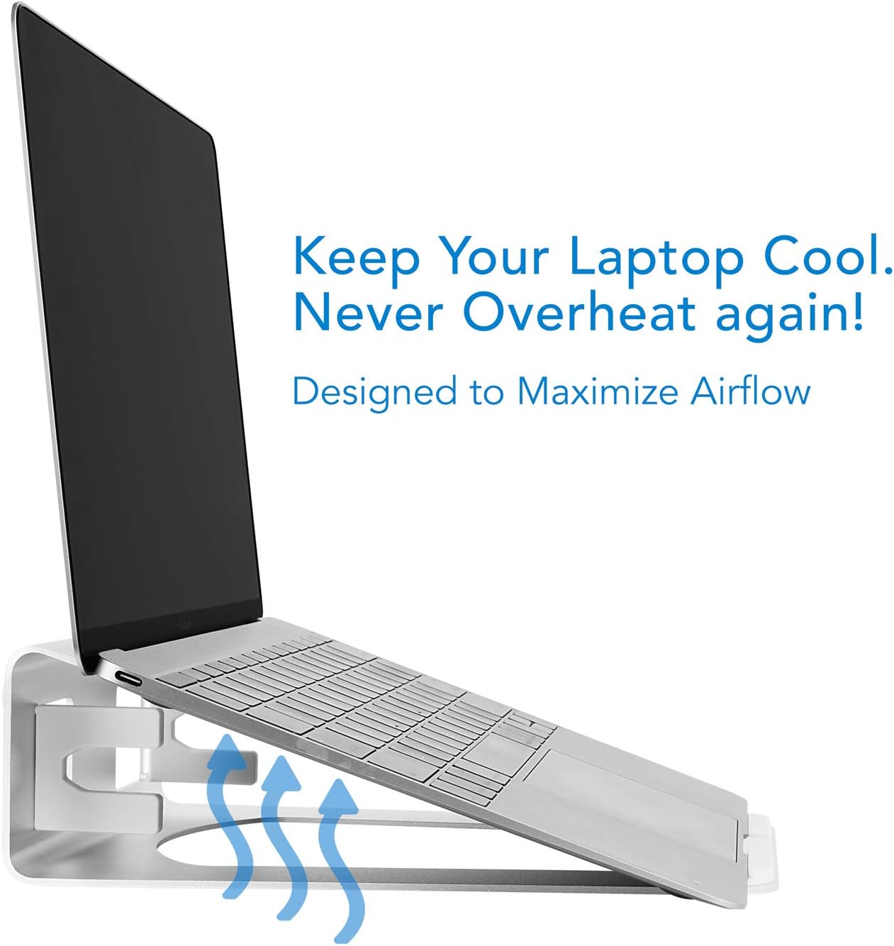 Vertical Laptop Stand for Desk - огляд і ціна Desk Setup For Laptop And Monitor