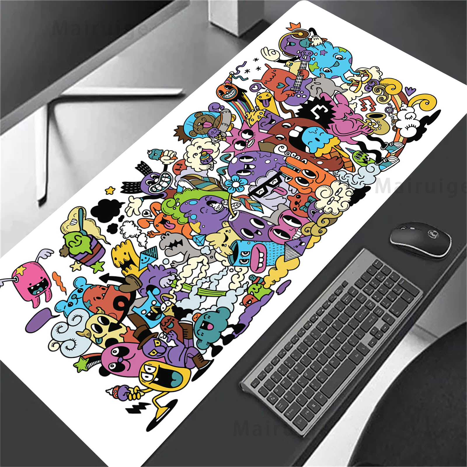 Graffiti Mausepad Office Rug D - огляд і ціна Desk Setup Diy