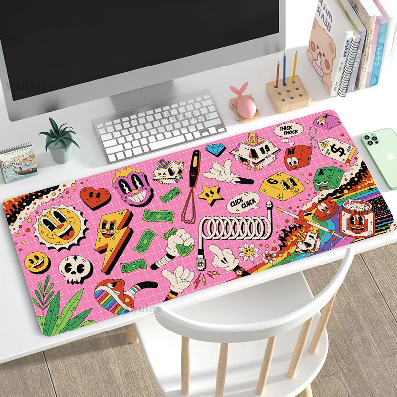 Graffiti Mausepad Office Rug D - огляд і ціна Desk Setup Diy