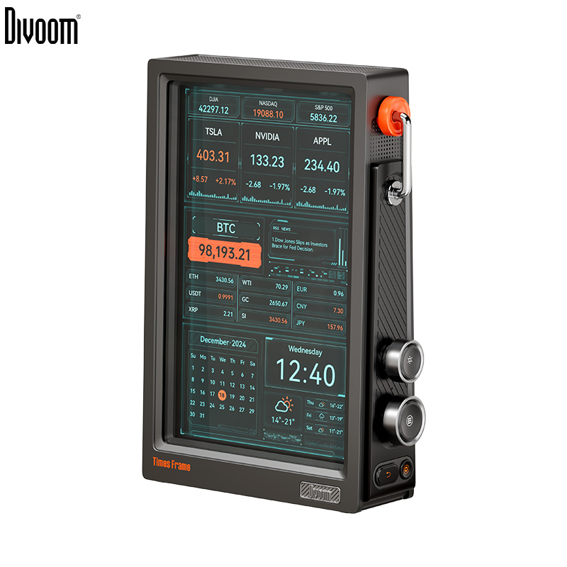 Divoom Times Frame 10.1″ Smart - огляд і ціна Desk Setup Diy