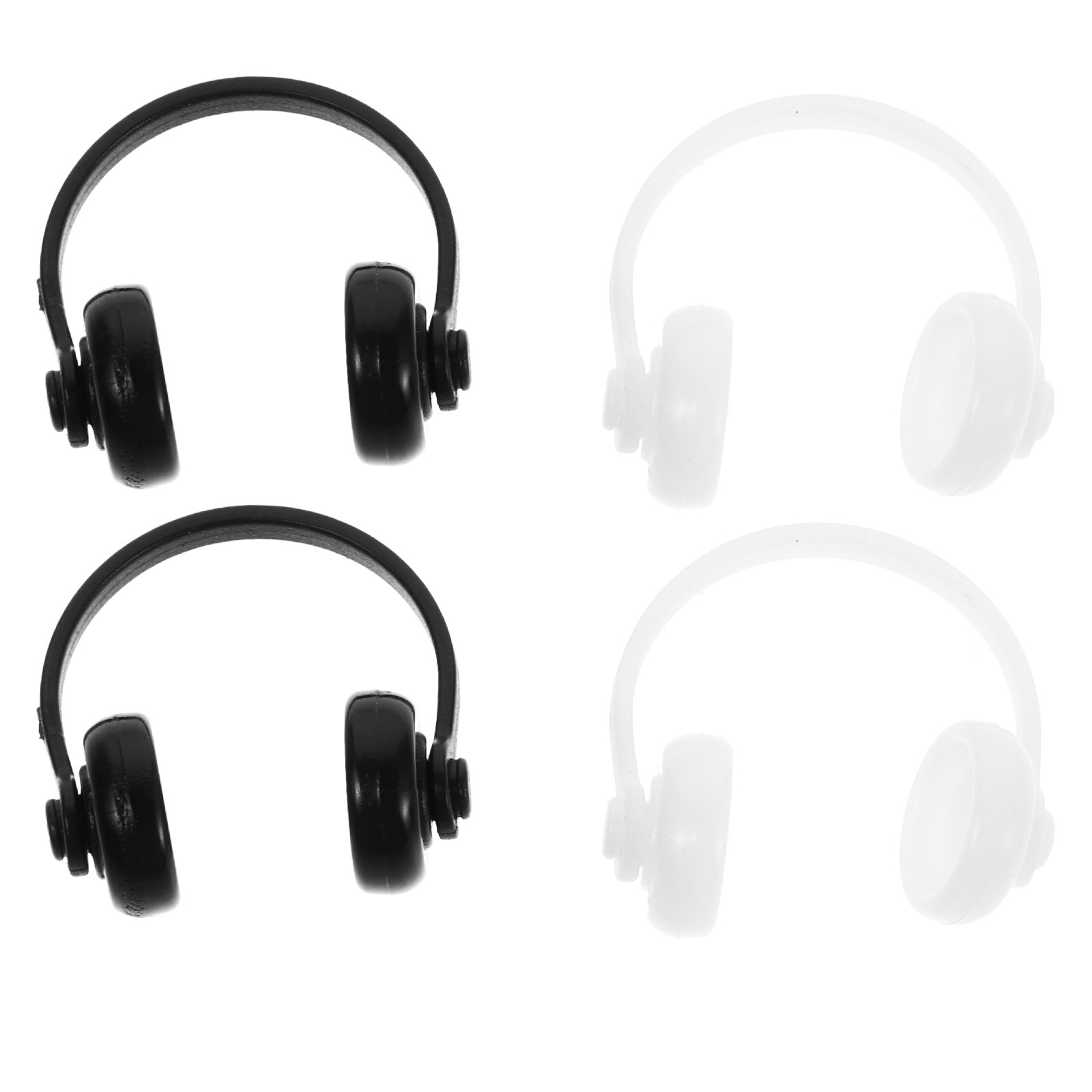 4Pcs Miniature Headphones for  - огляд і ціна Desk Setup Headphones