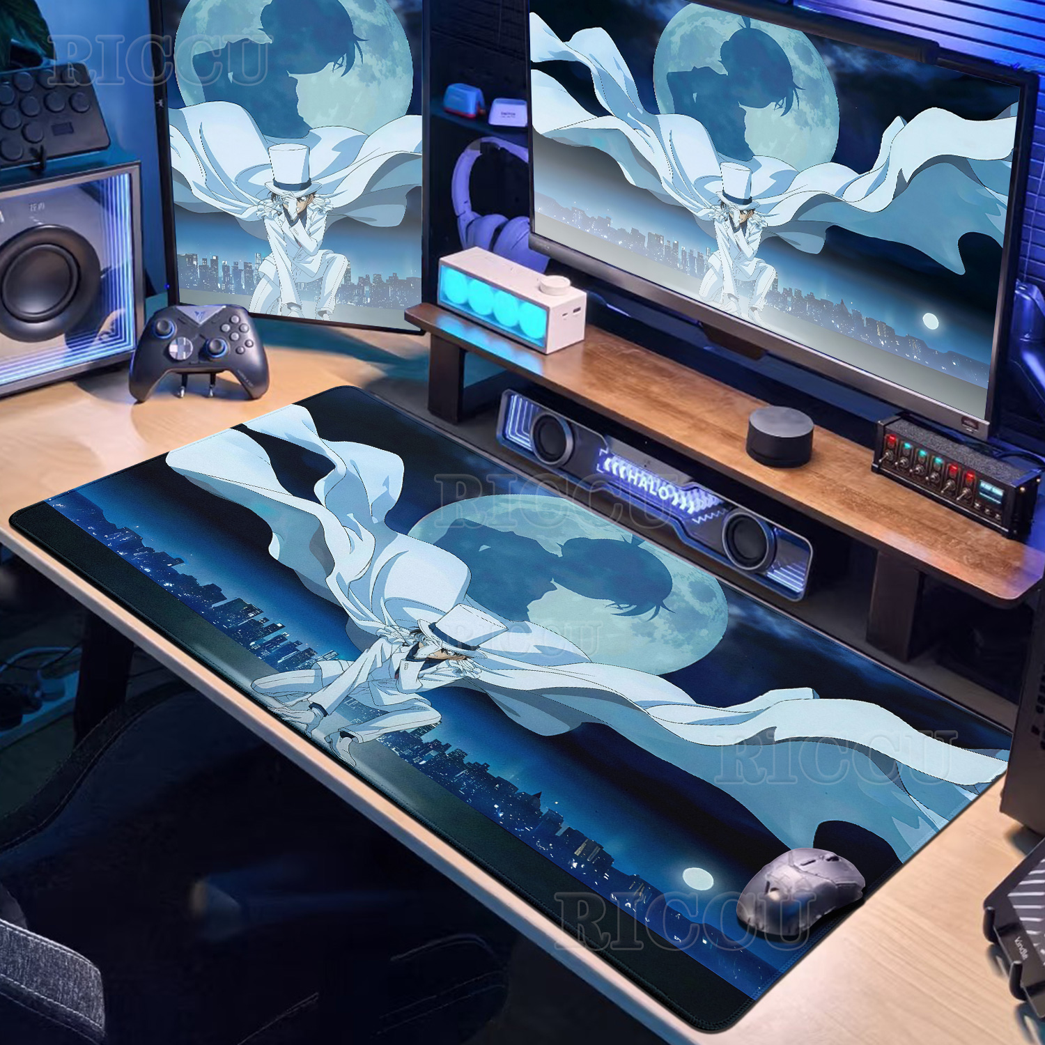Anime D-Detective Conan Mouse  - огляд і ціна Desk Setup In Office