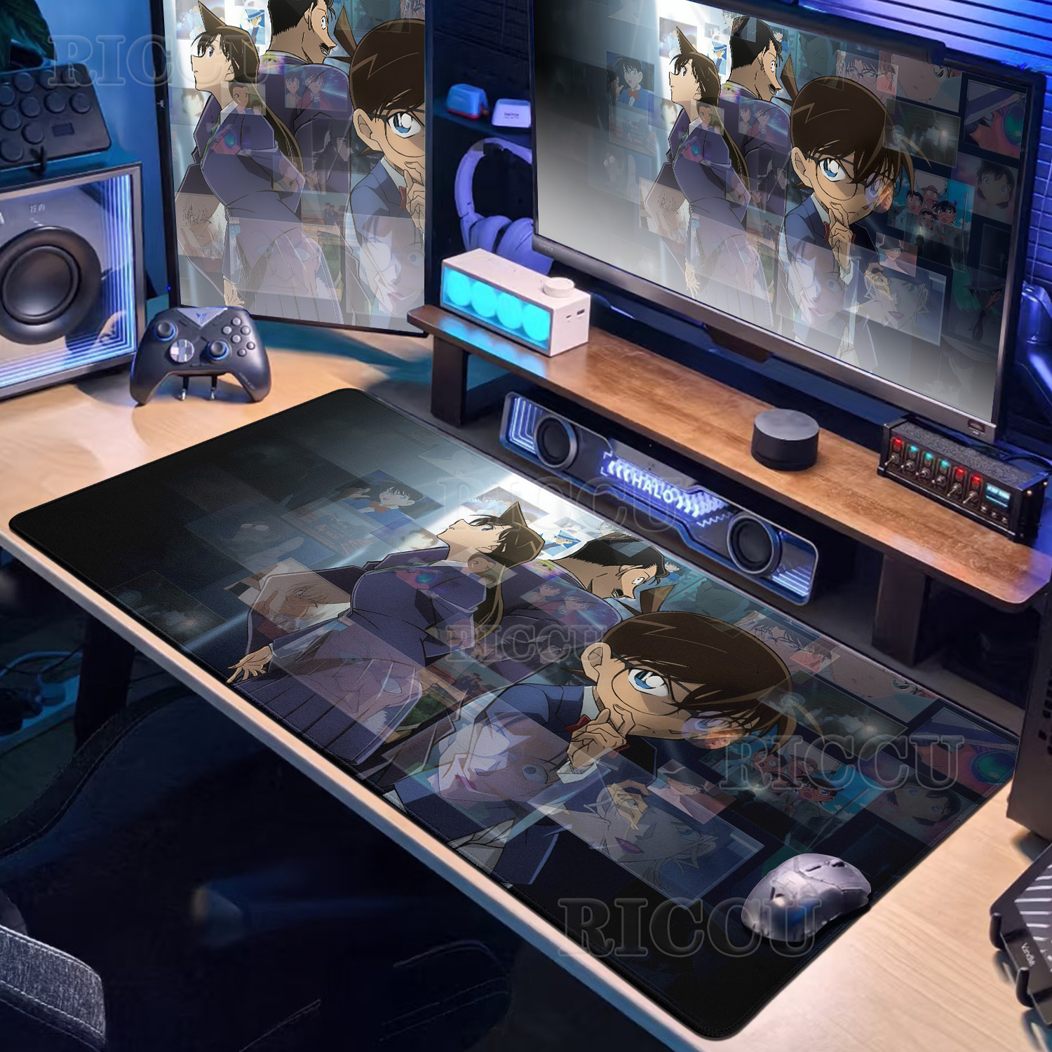 Anime D-Detective Conan Mouse  - огляд і ціна Desk Setup In Office