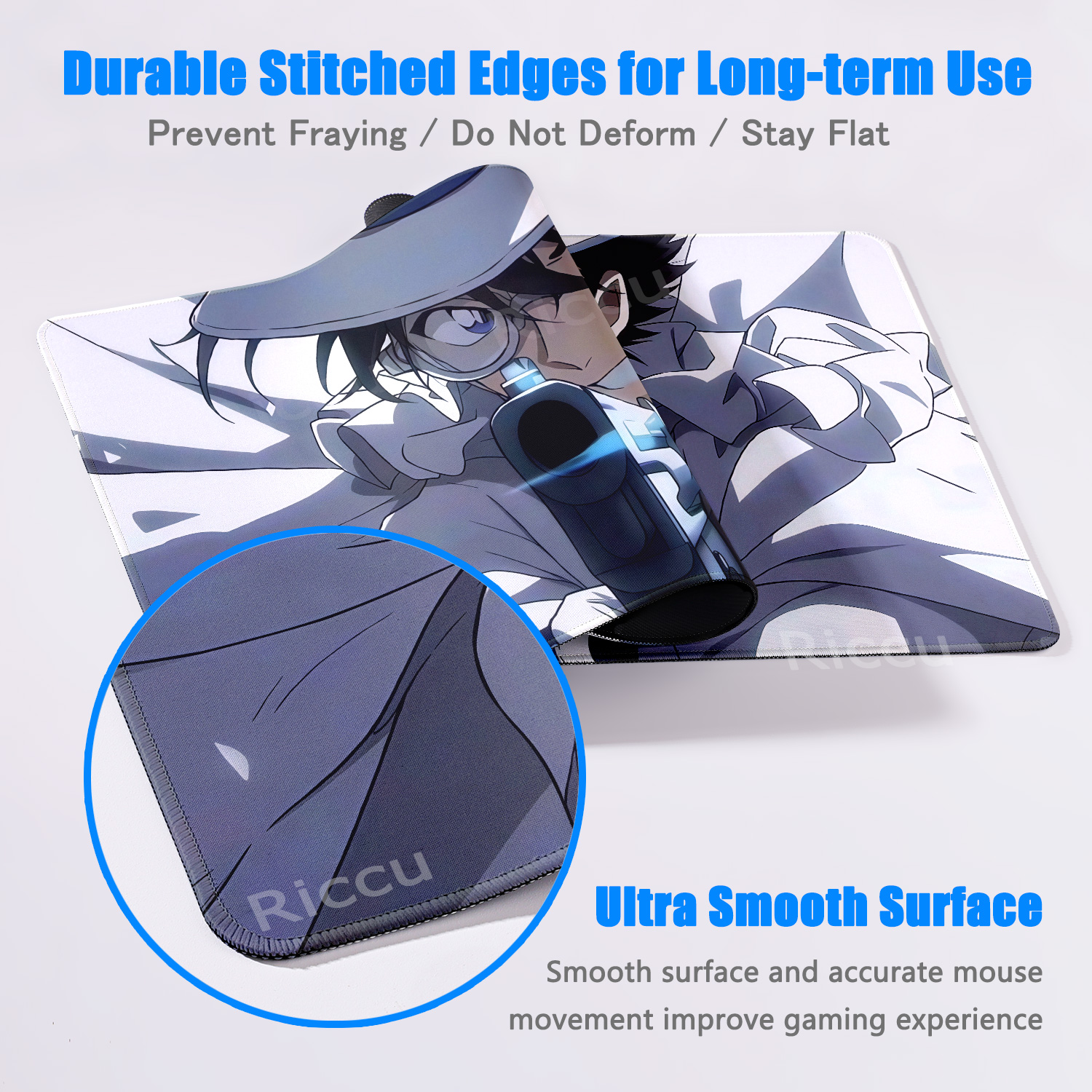 Anime D-Detective Conan Mouse  - огляд і ціна Desk Setup In Office