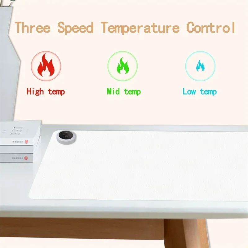 Extra Large Heated Desk Pad El - огляд і ціна Desk Setup Ergonomic