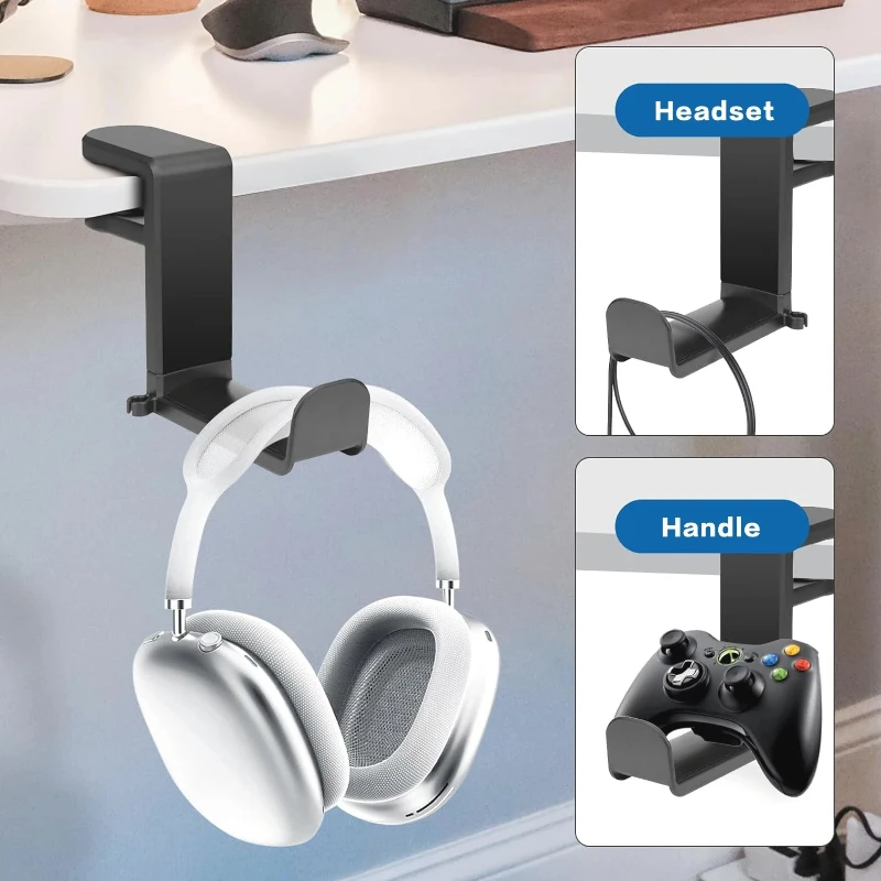 Space Saving Adjustable Headph - огляд і ціна Desk Setup Headphones