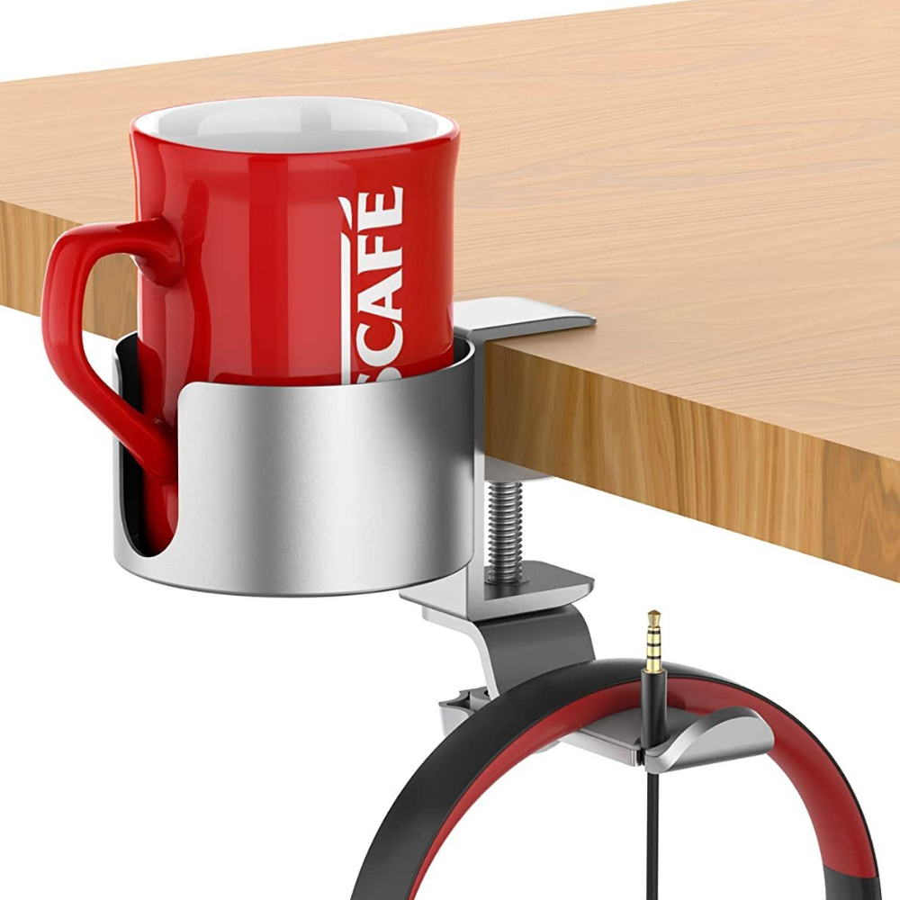 360° Rotating Desk Headphone H - огляд і ціна Desk Setup In Office