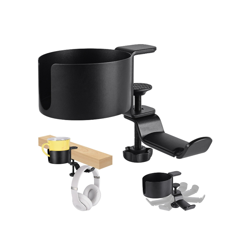 360° Rotating Desk Headphone H - огляд і ціна Desk Setup In Office