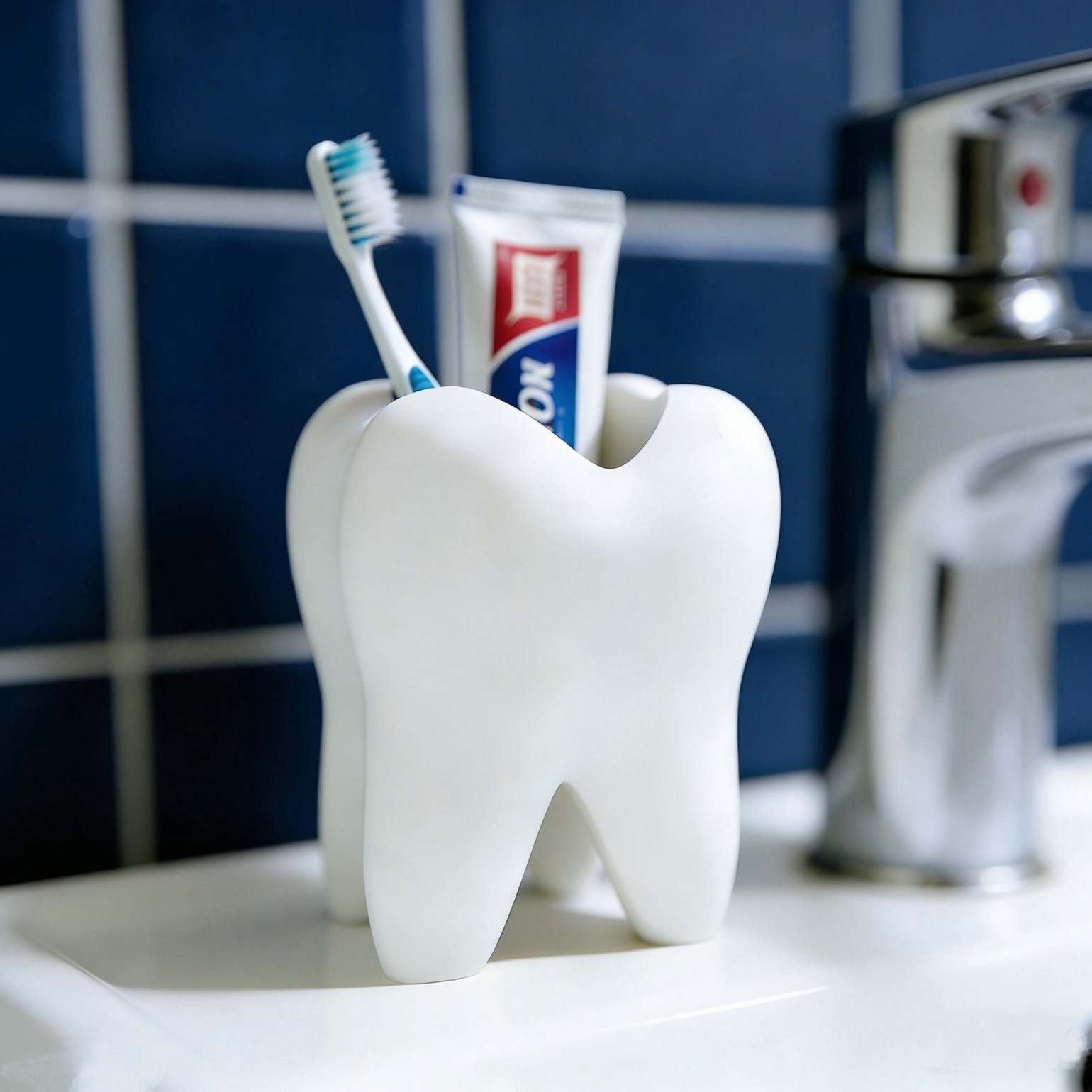 3D Printed Tooth Shaped Organi - огляд і ціна Desk Setup Shelf