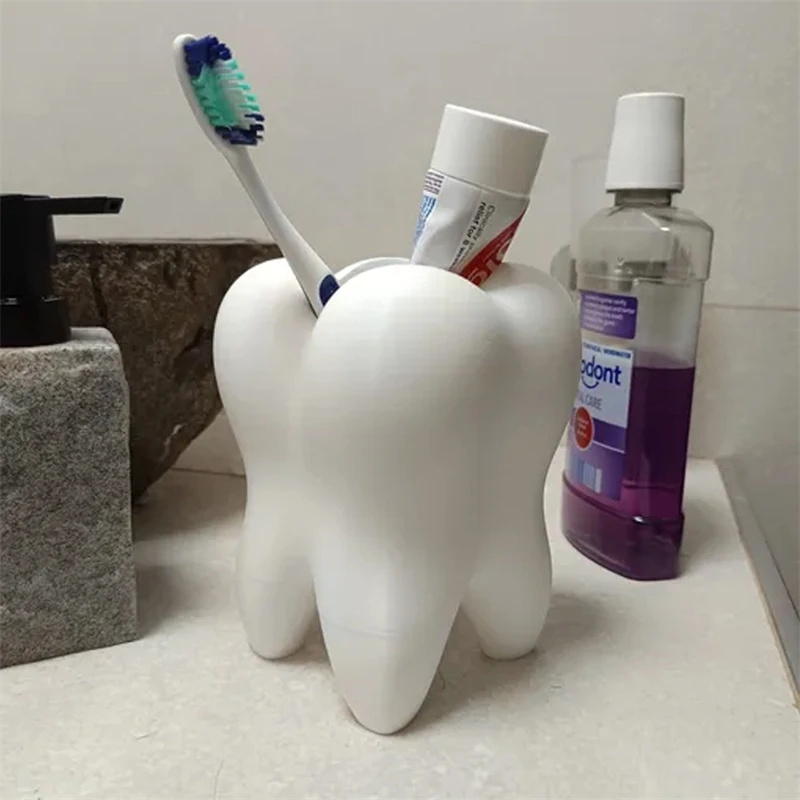 3D Printed Tooth Shaped Organi - огляд і ціна Desk Setup Shelf