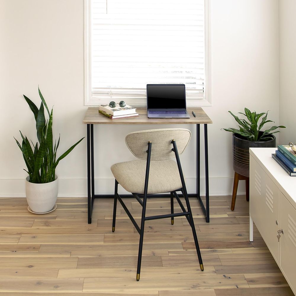 Rustic Natural 36 Home Office  - огляд і ціна Desk Setup In Office