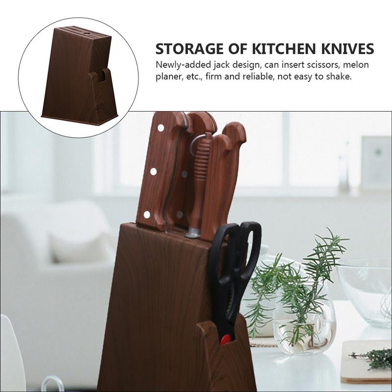 Knife Holder Desktop Storage S - огляд і ціна Desk Setup Shelf