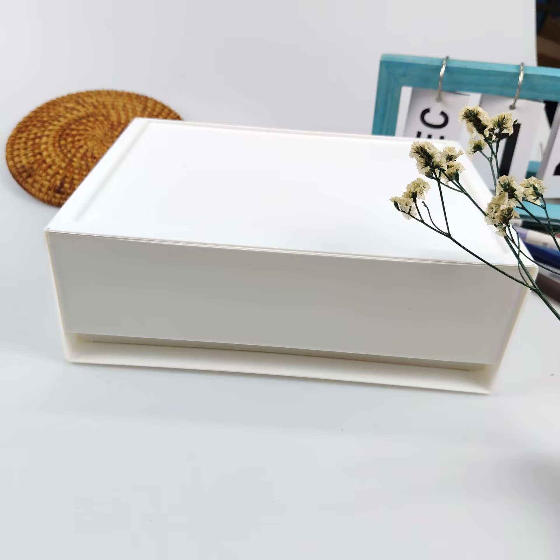 Desktop Storage Box, Drawer, C - огляд і ціна Desk Setup Shelf