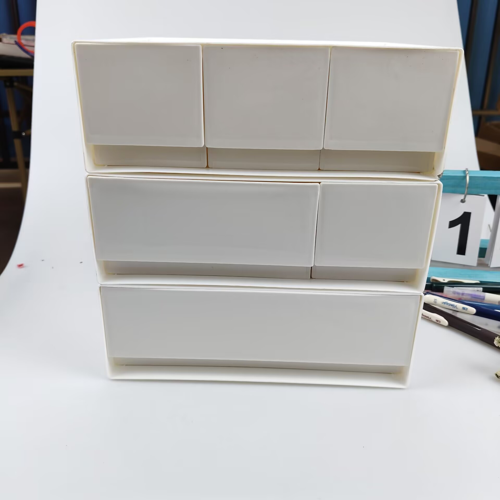 Desktop Storage Box, Drawer, C - огляд і ціна Desk Setup Shelf