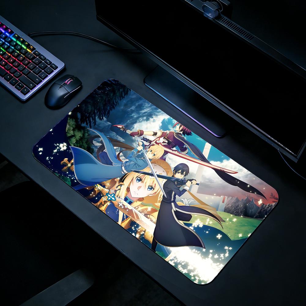 Gaming Mouse Pad SSword Art On - огляд і ціна Desk Setup Online