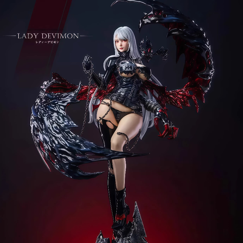 Lady Devimon Digimon Anime 48c - огляд і ціна Desk Setup Pc