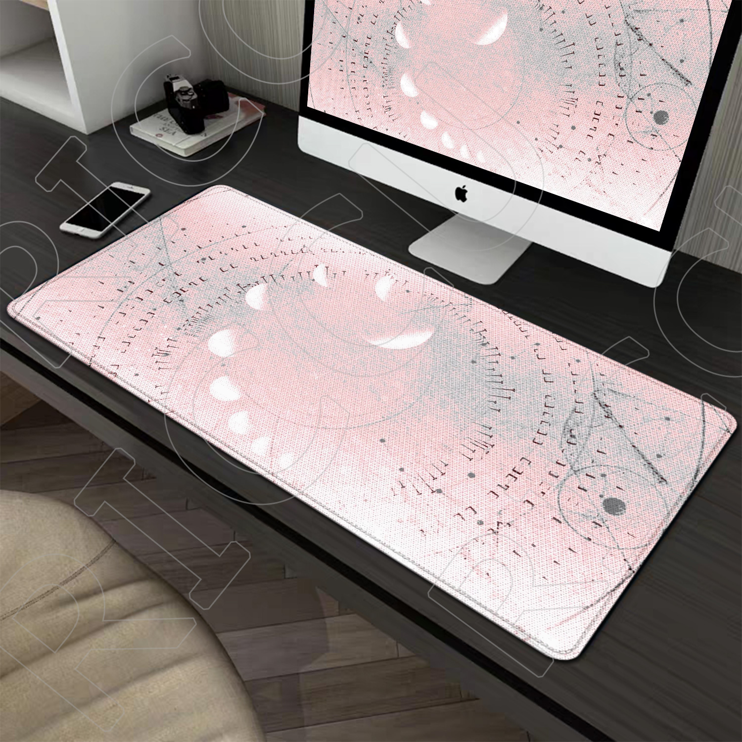 Lunar phase DIY Magic 400x900m - огляд і ціна Desk Setup Diy