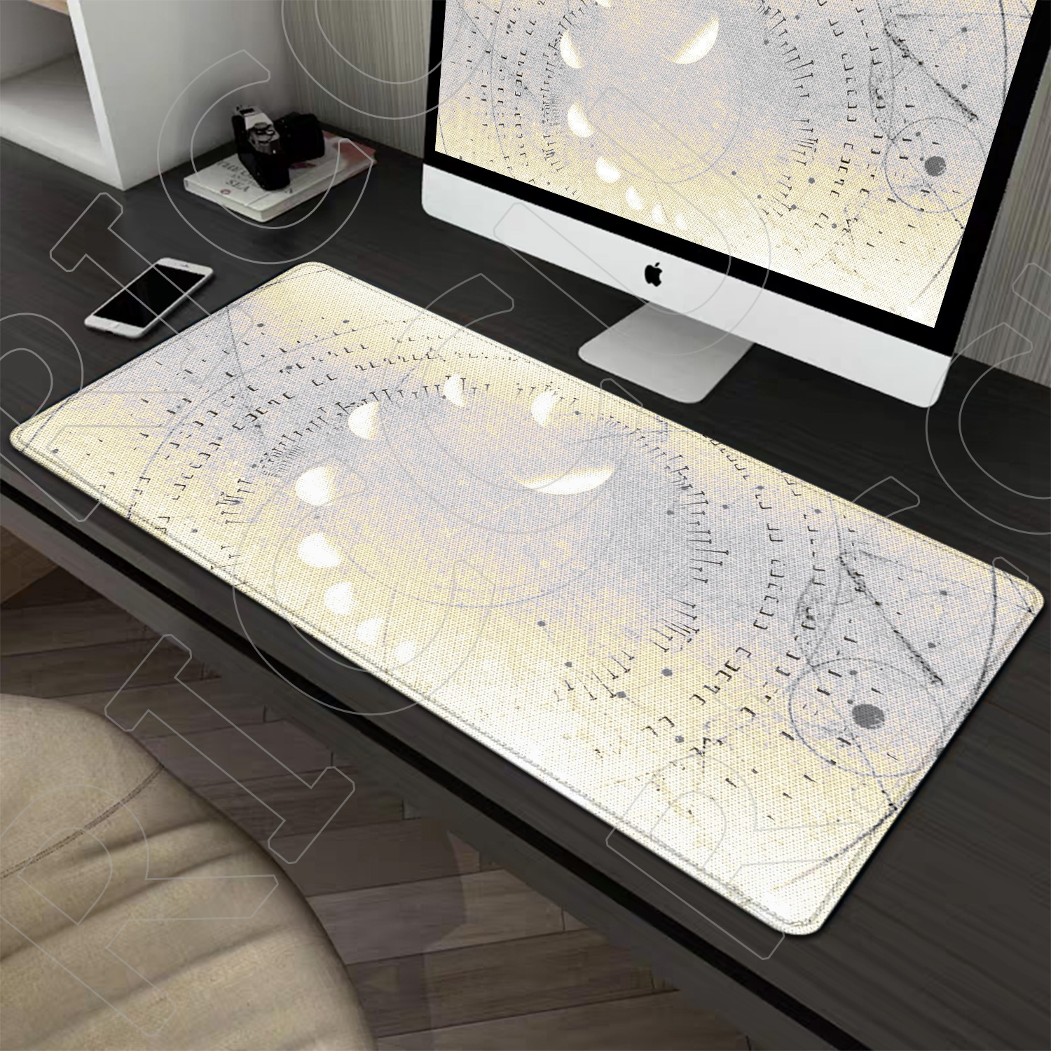 Lunar phase DIY Magic 400x900m - огляд і ціна Desk Setup Diy