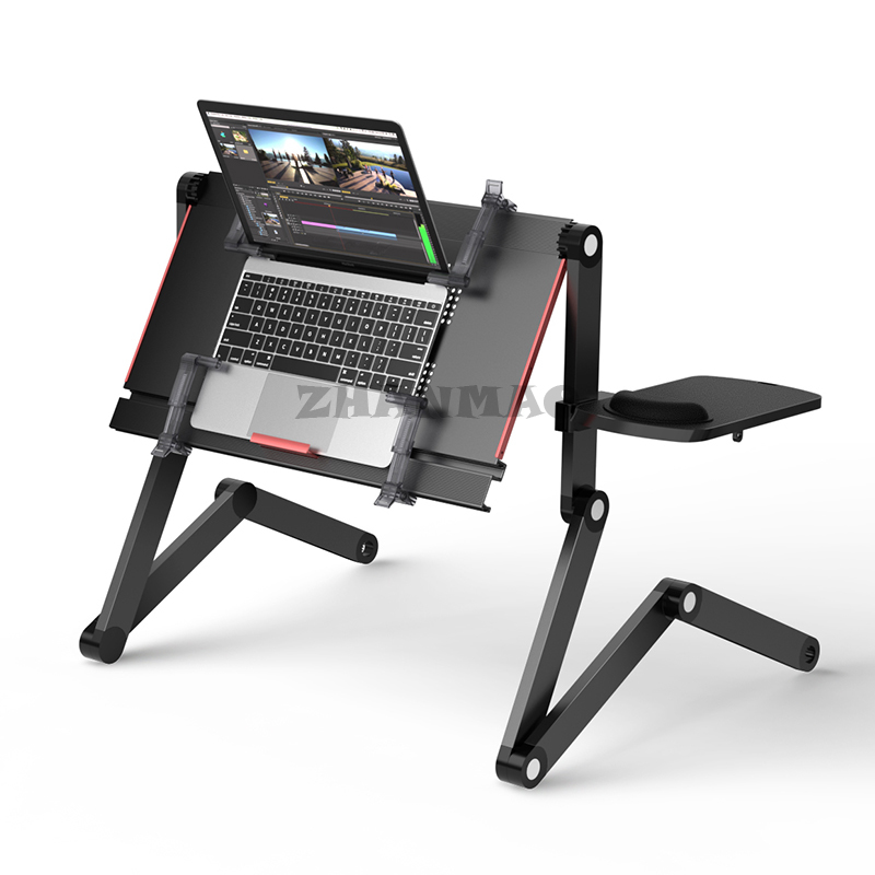 Lying Flat on The Bed, Laptop  - огляд і ціна Desk Setup Pc