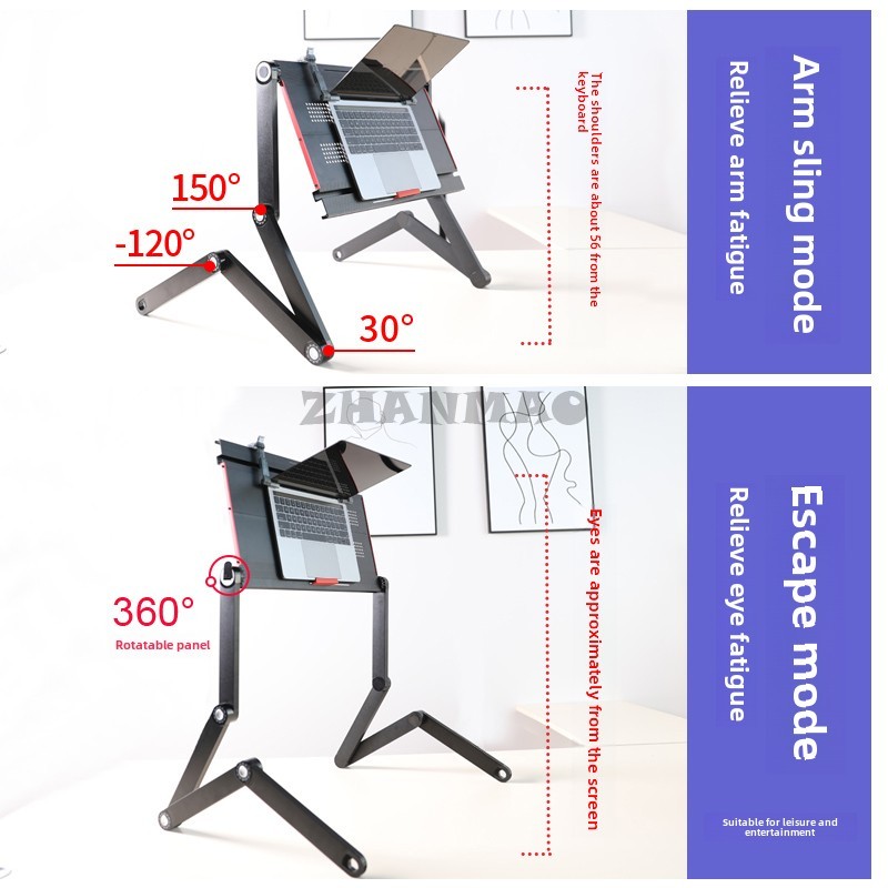 Lying Flat on The Bed, Laptop  - огляд і ціна Desk Setup Pc